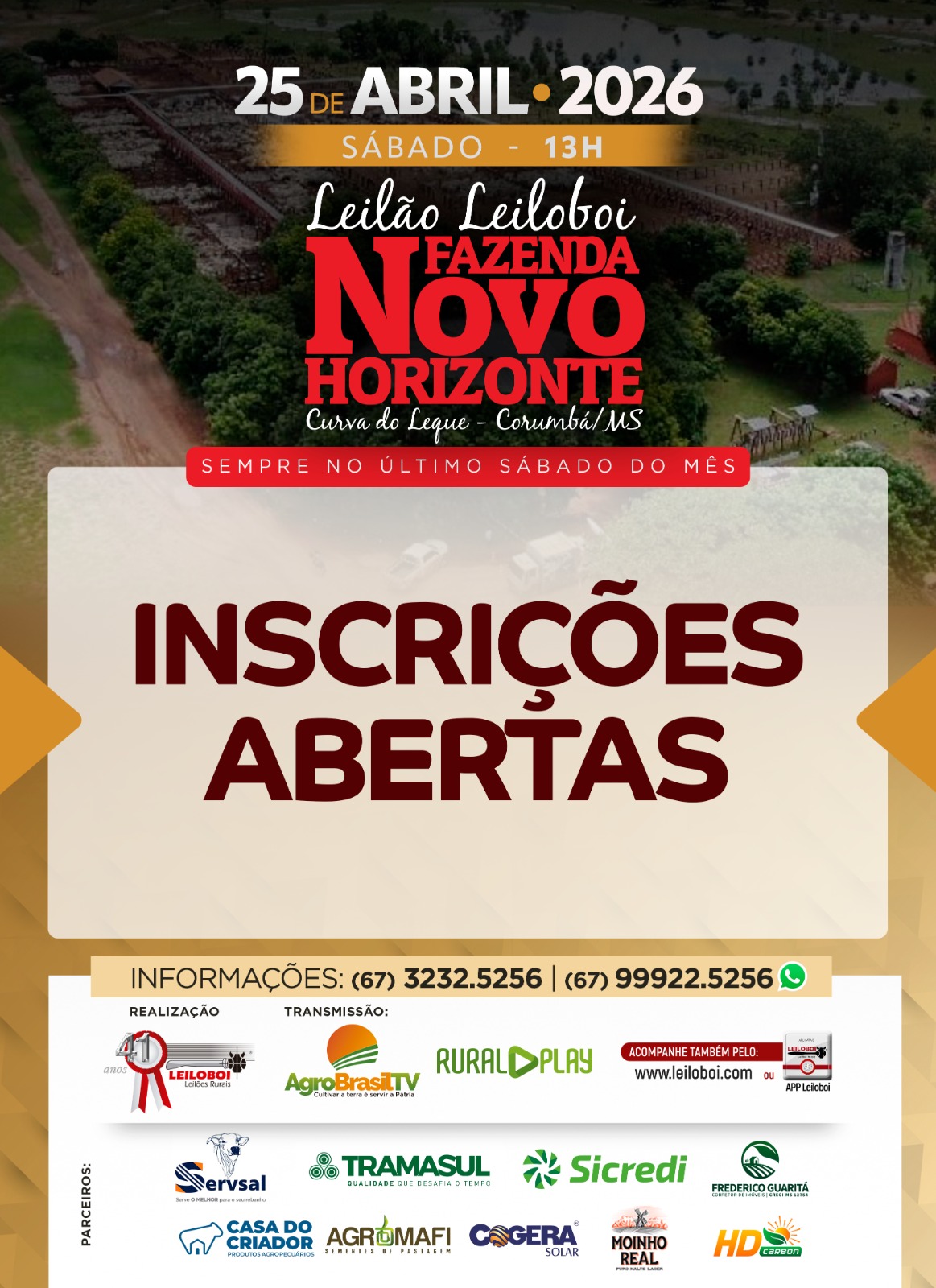 153º LEILÃO FAZENDA NOVO HORIZONTE